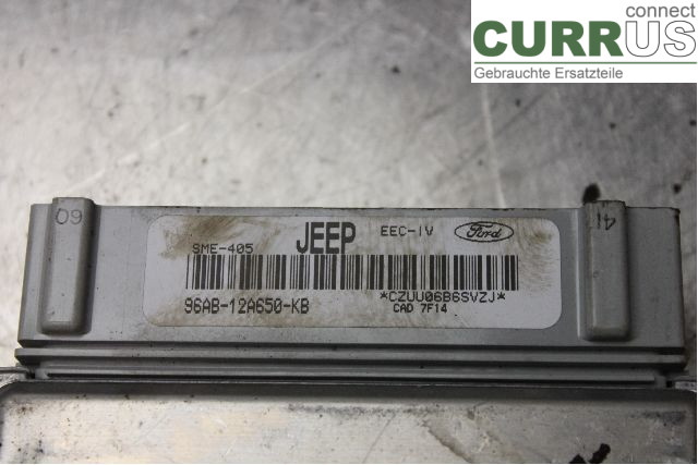 FORD ESCORT 95-00 Engine Control Unit (ECU) 96AB12A650KB 1,6I/L1E