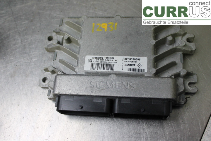 RENAULT CLIO II 01-08 Engine Control Unit (ECU) 8200326395 1,2i/D7F-726