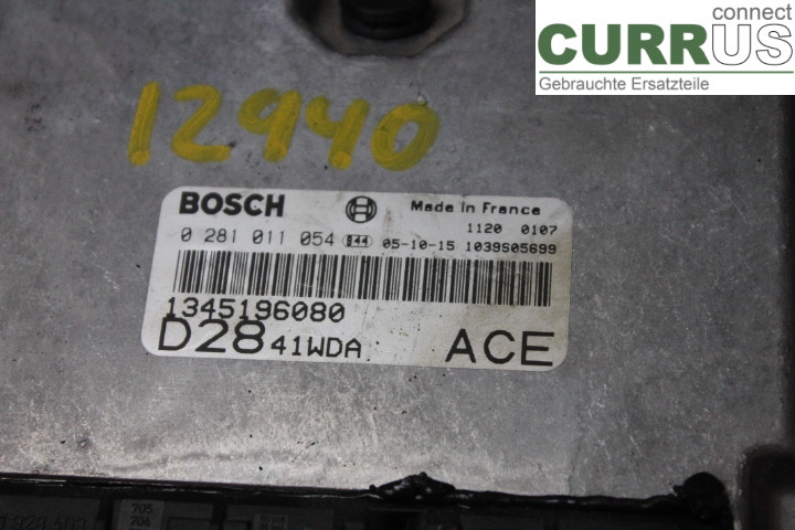 PEUGEOT BOXER      02-06 Motorsteuergerät (ECU) 1345196080 2,8HDi/8140.43S