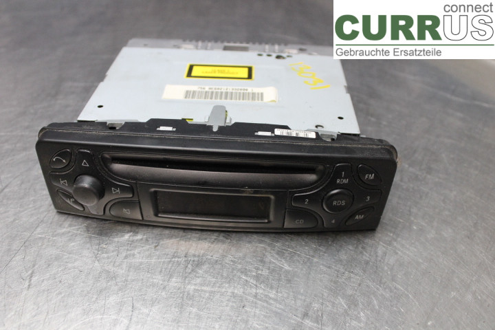 MB C (203) 00-07 Radio CD / Multimedia panel A2038201786 1,8i/M271.946