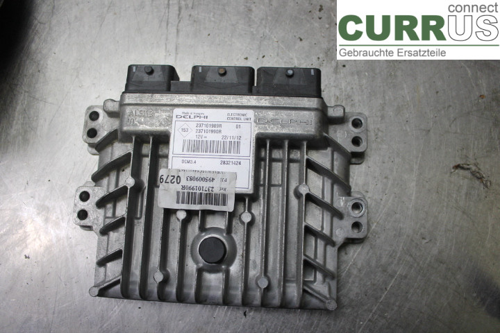 RENAULT KANGOO II 08-14 Engine Control Unit (ECU) 237101989R 1,5DCi/K9K-808