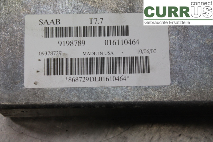 SAAB 9-5         -05  Engine Control Unit (ECU) 9198789 2,3T/B235R