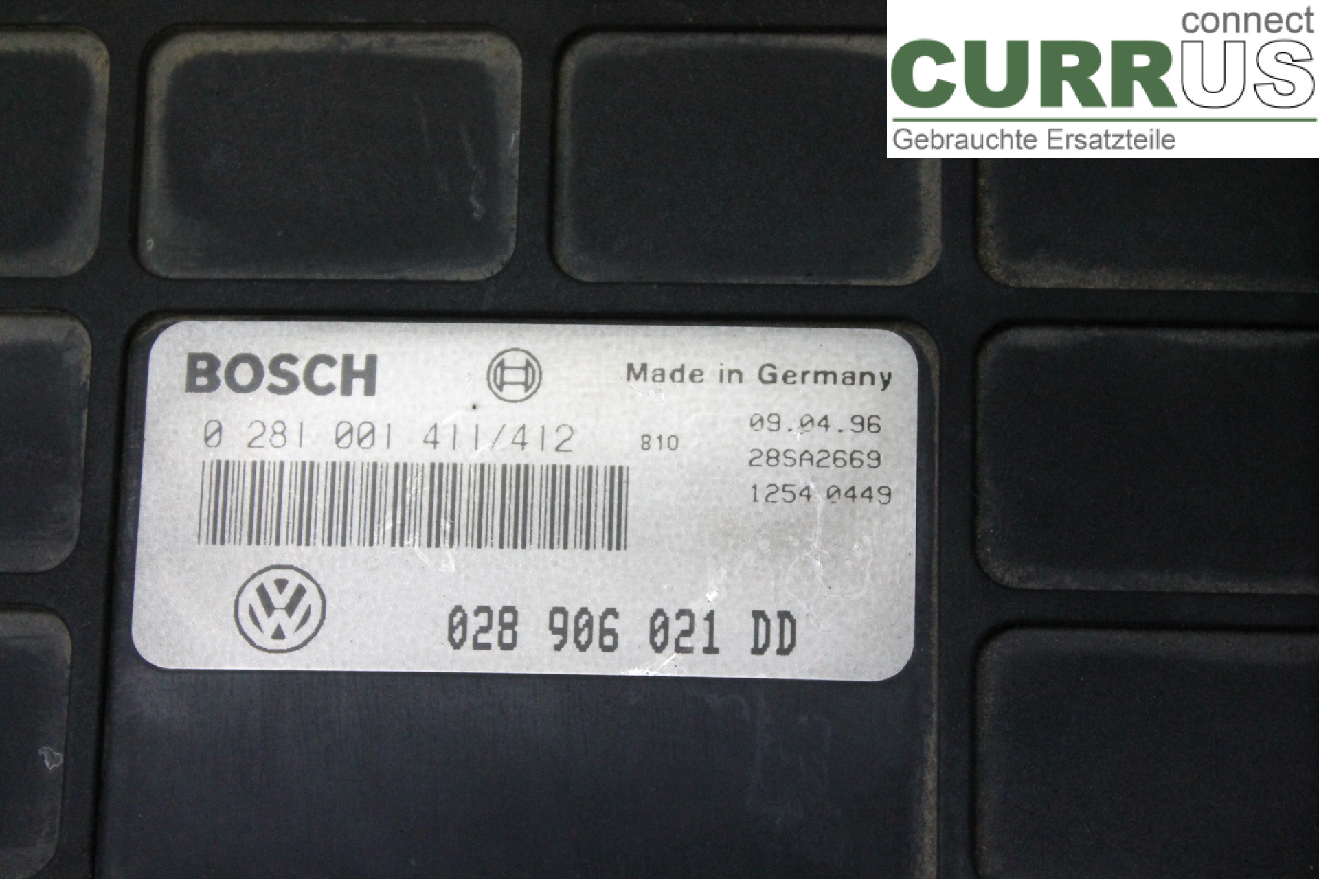 VW PASSAT      94-96 Engine Control Unit (ECU) 028906021DD 1,9TDi/1Z