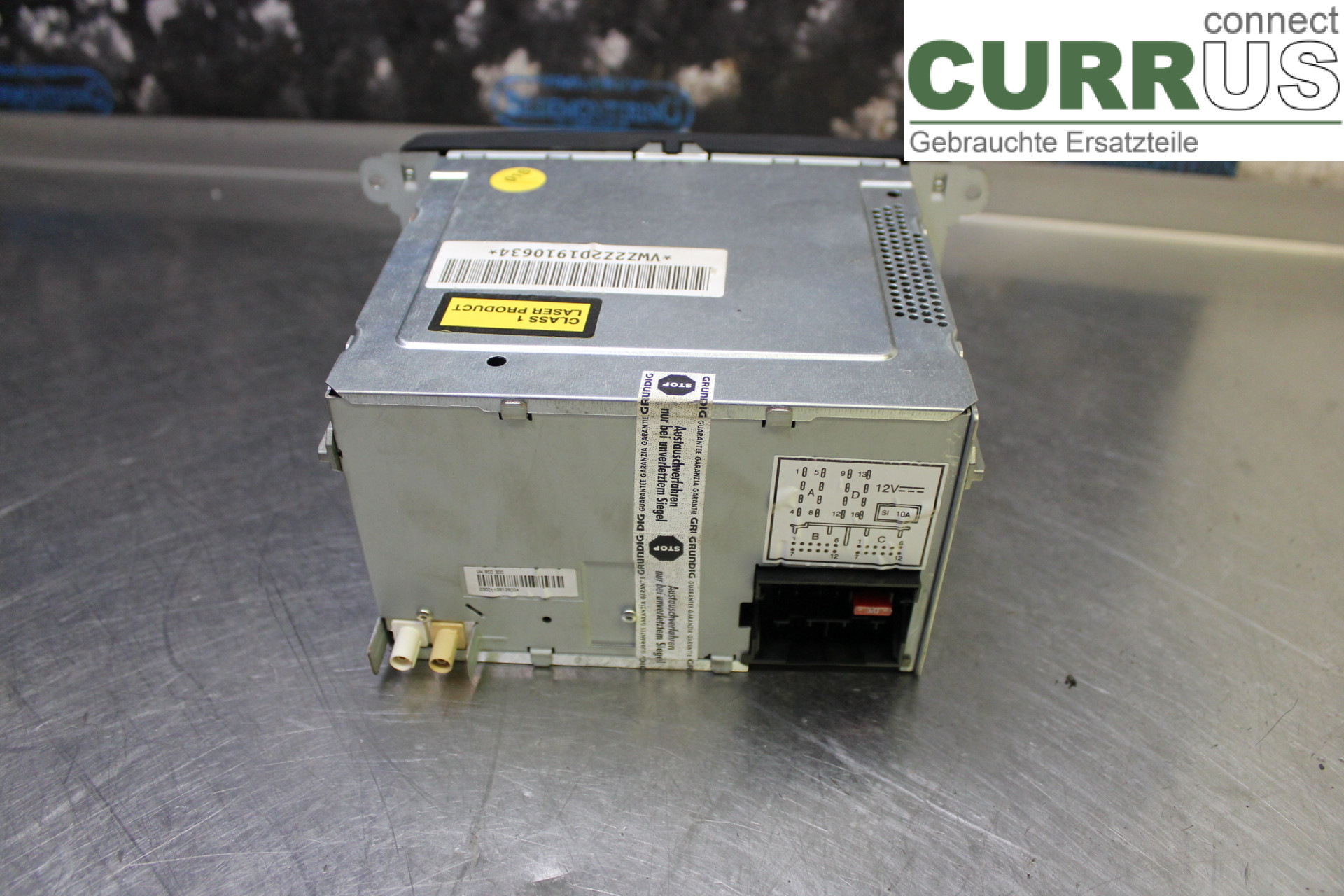 VW GOLF V      04-09 Radio CD / panel multimedialny 1K0035186L 1,6i/BGU