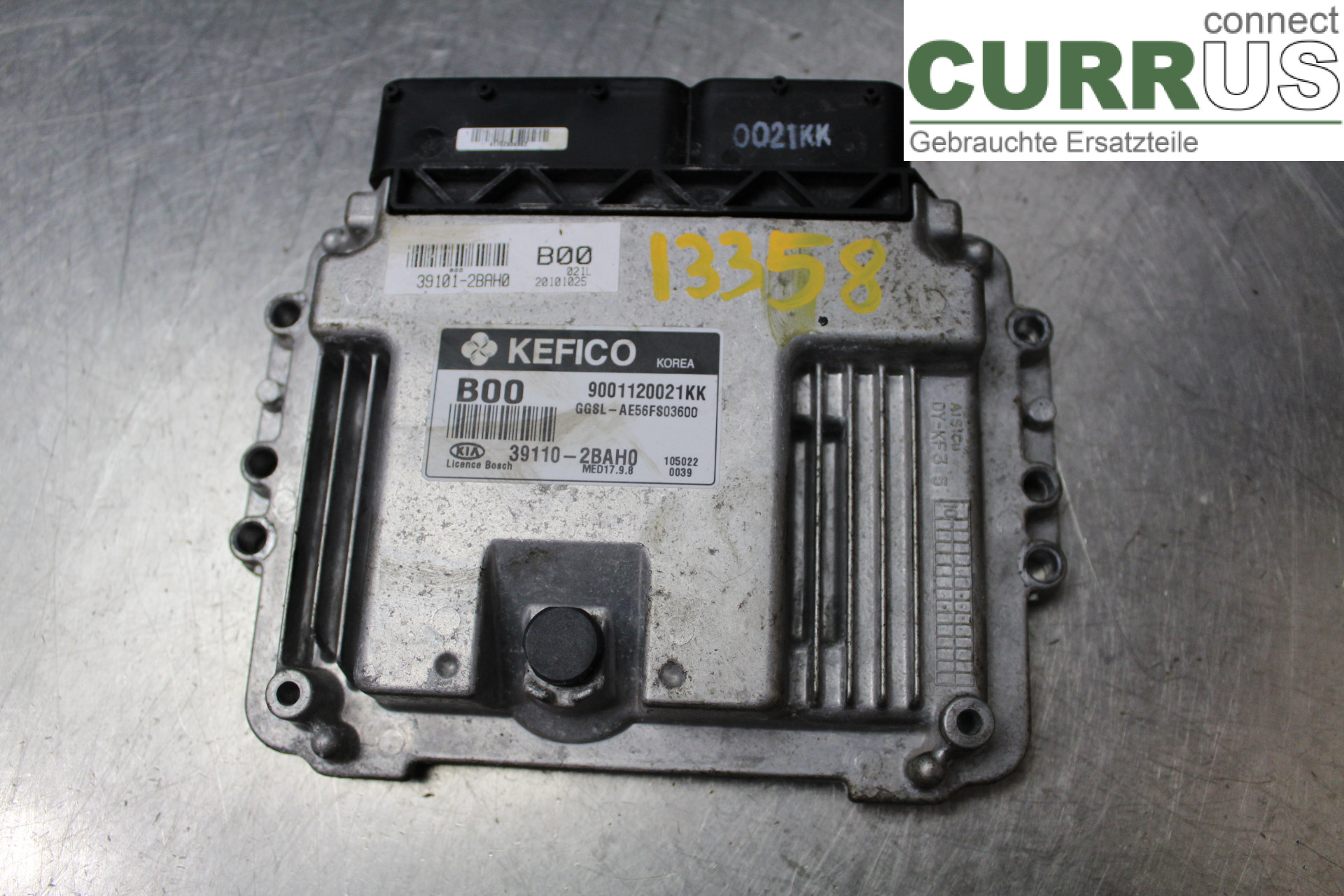 KIA SPORTAGE (SL) 11-15 Sterownik silnika (ECU) 391102BAH0 1,6GDi/G4FD