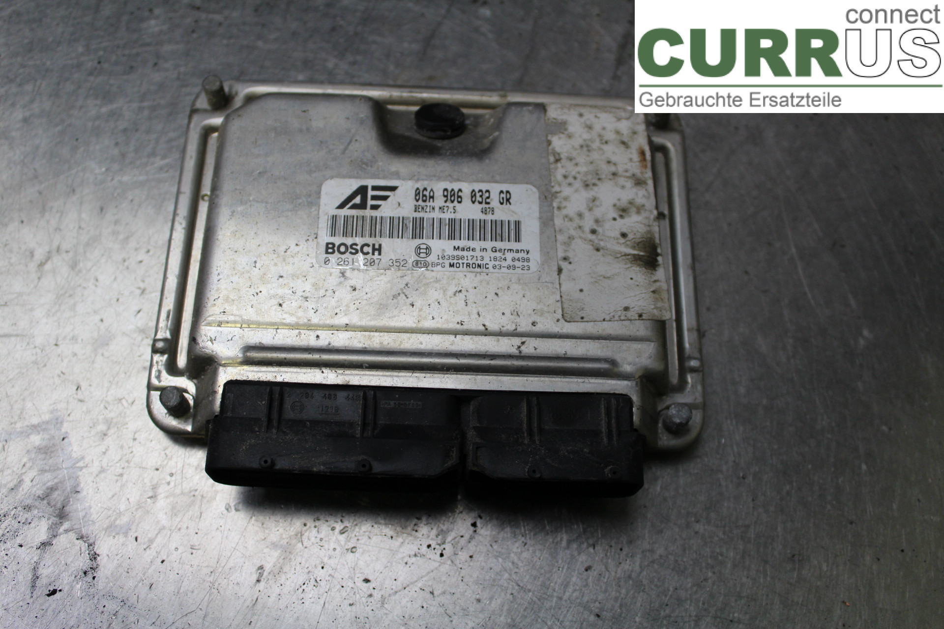 VW SHARAN      01-10 Unité de contrôle moteur (ECU) 06A906032GR 2,0i/ATM