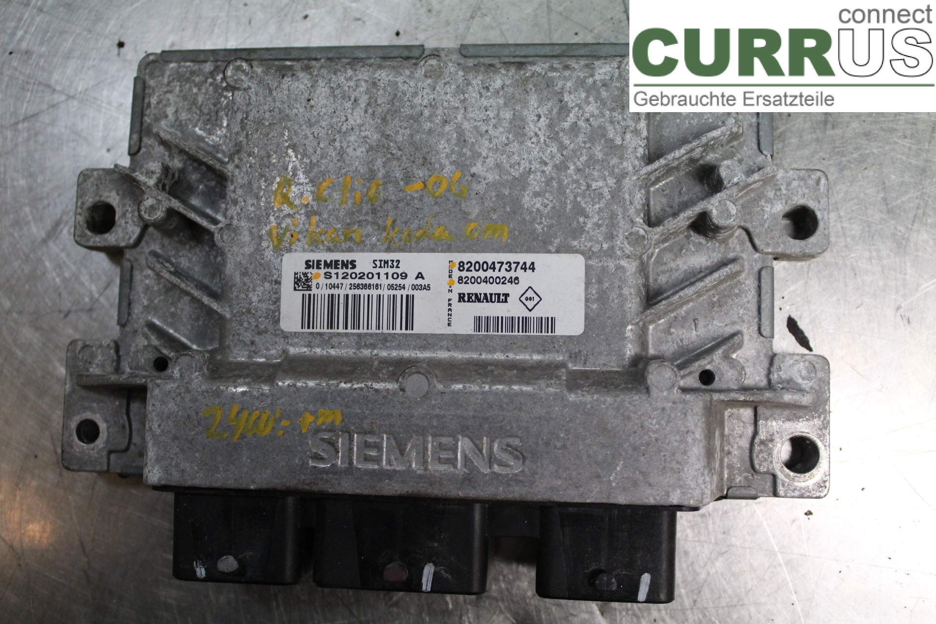 RENAULT CLIO II    01-08 Unité de contrôle moteur (ECU) 8200400246 