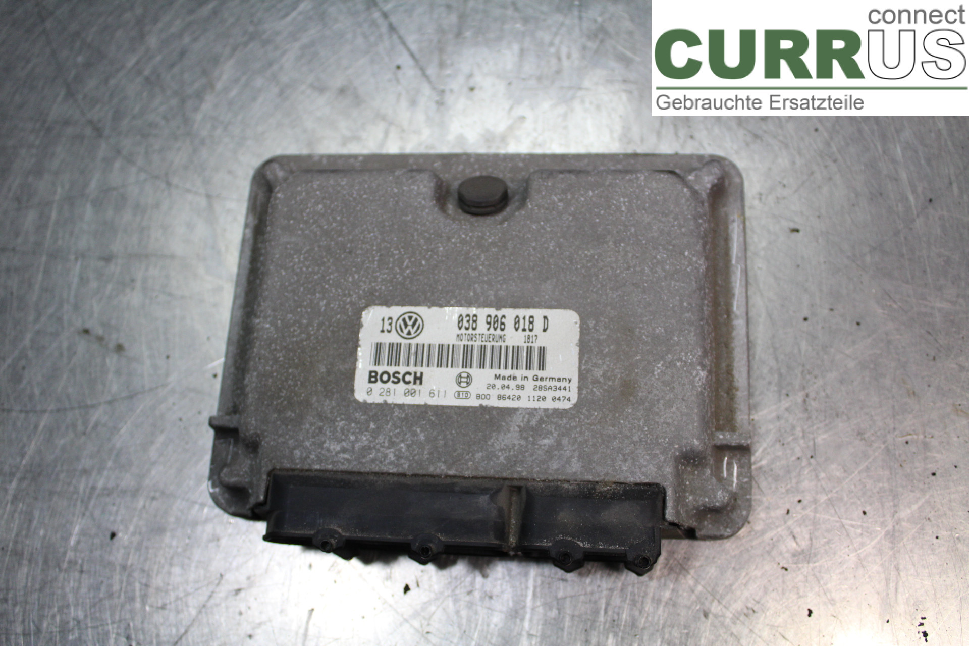 VW GOLF IV 98-06 Engine Control Unit (ECU) 038906018D 1,9TDi/AGR