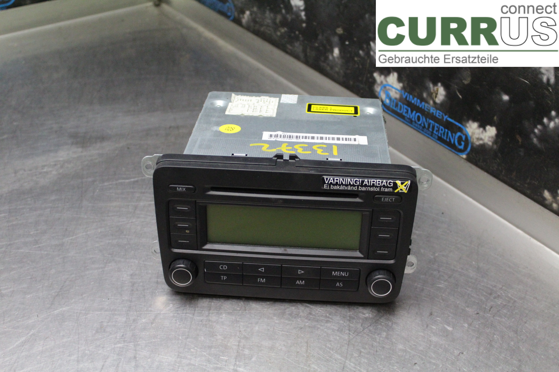 VW GOLF V      04-09 Radio CD / Multimedia panel 1K0035186G 1,6i/BAG