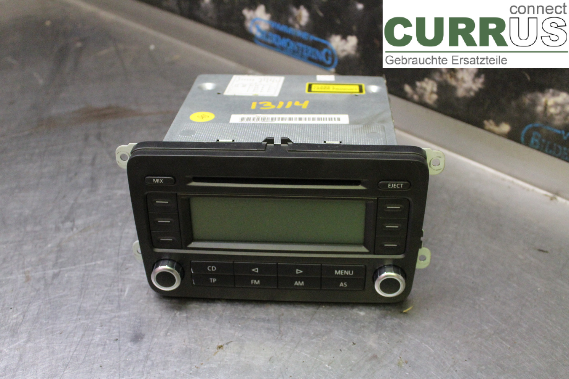 VW GOLF V      04-09 Radio CD / Multimedia panel 1K0035186P 1,6i/BSE