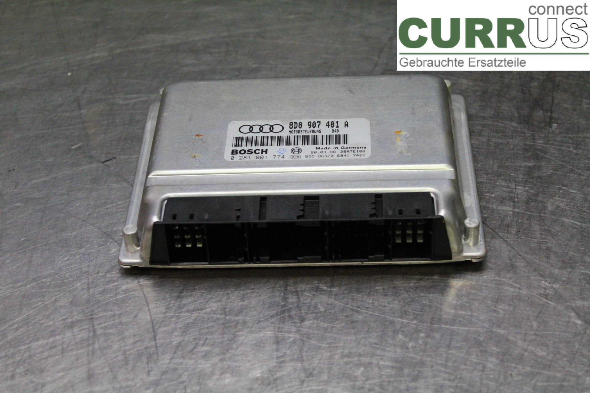 AUDI A4/S4     94-99 Motorstyrningsenhet (ECU) 8D0907401A 2,5TDI/AFB