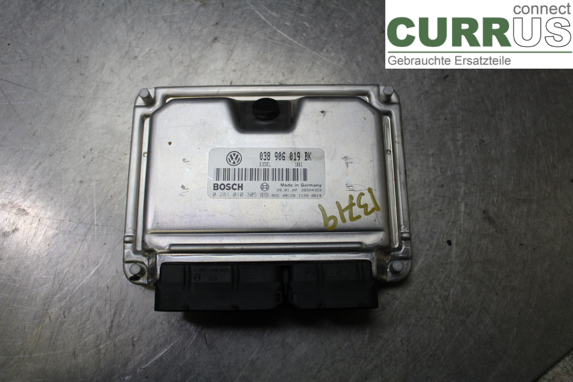 VW PASSAT      97-00 Engine Control Unit (ECU) 038906019BK 1,9TDi/ATJ
