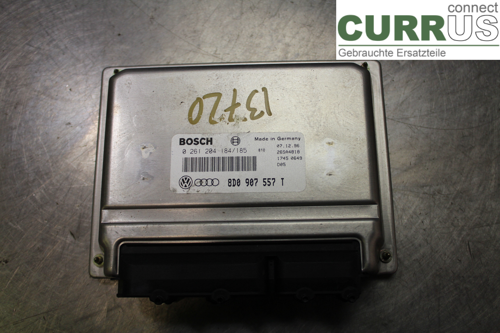 AUDI A4/S4     94-99 Engine Control Unit (ECU) 8D0907557T 1,8T/AEB