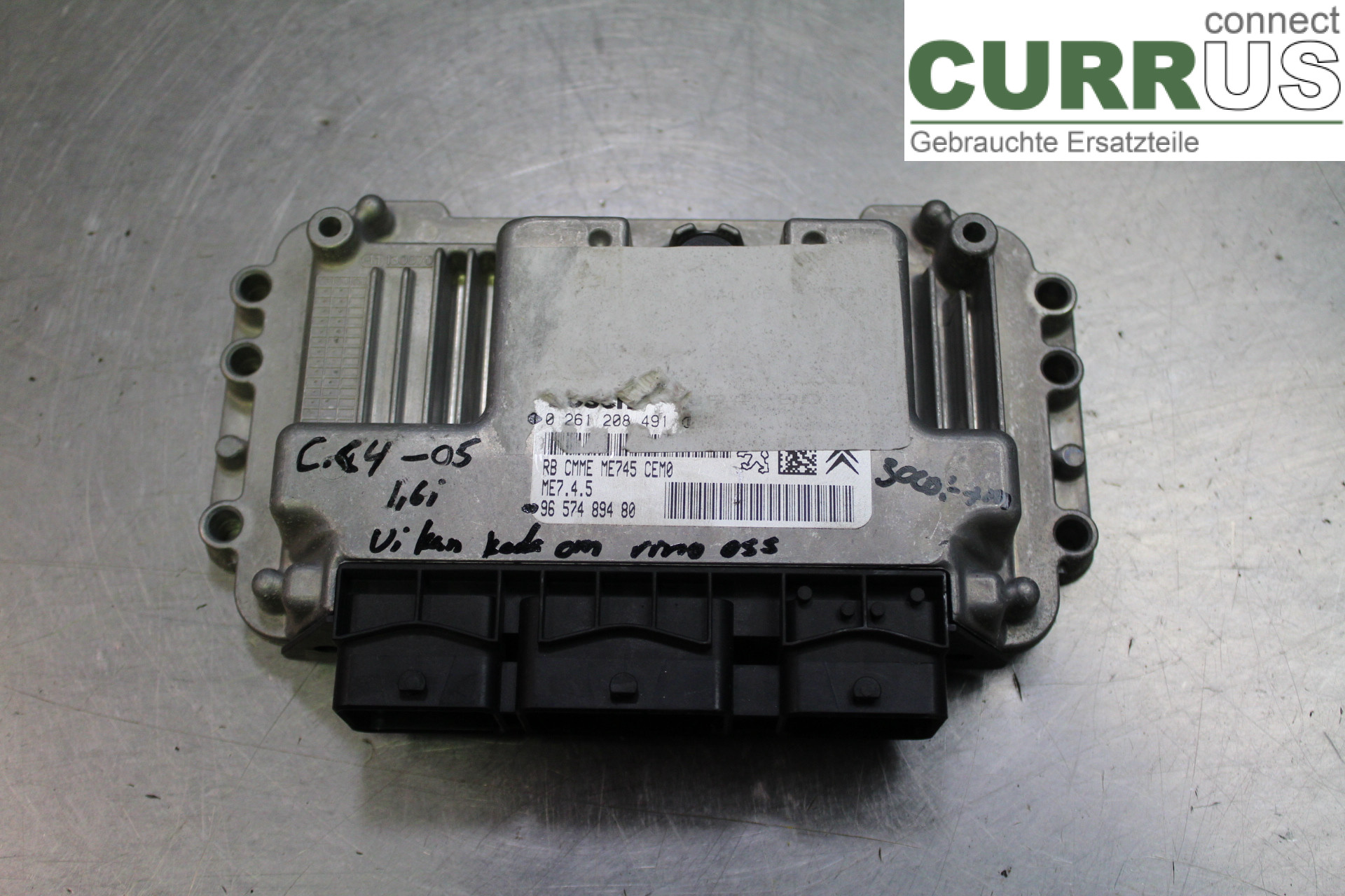 CITROEN C4 I   05-10 Motorsteuergerät (ECU) 9657489480 