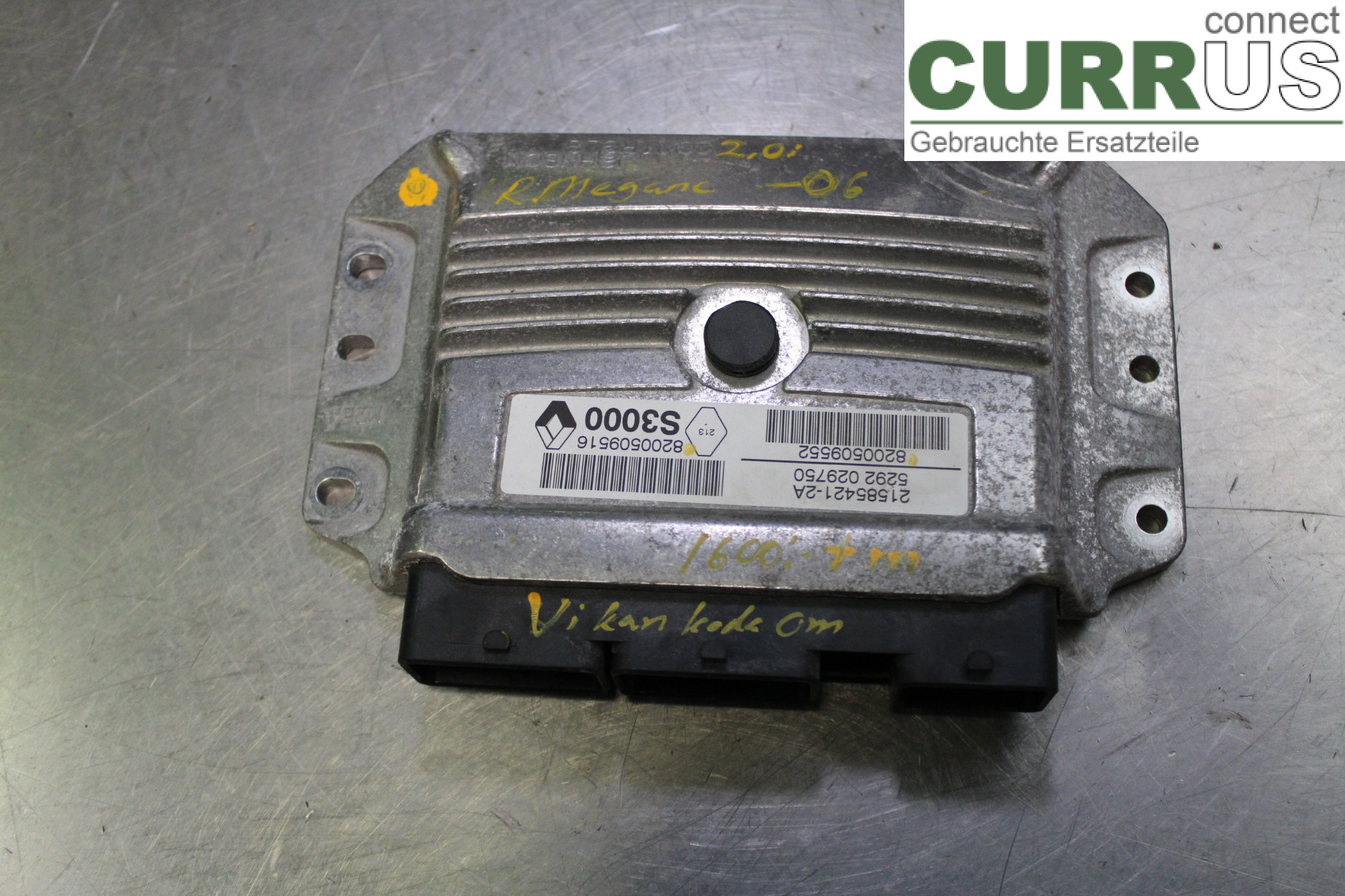 RENAULT MÉGANE II  06-08 Engine Control Unit (ECU) 8200509516 