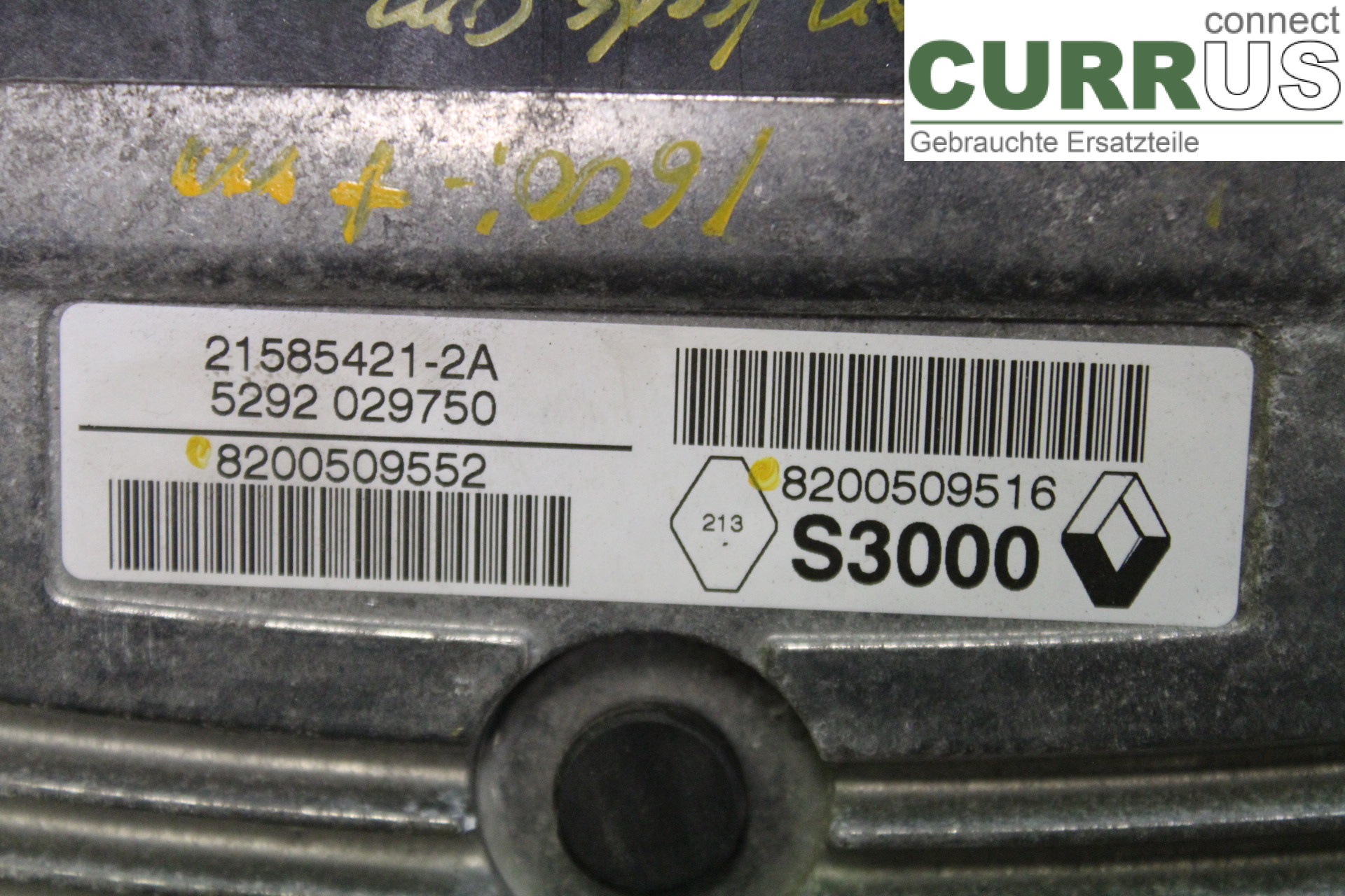 RENAULT MÉGANE II  06-08 Engine Control Unit (ECU) 8200509516 