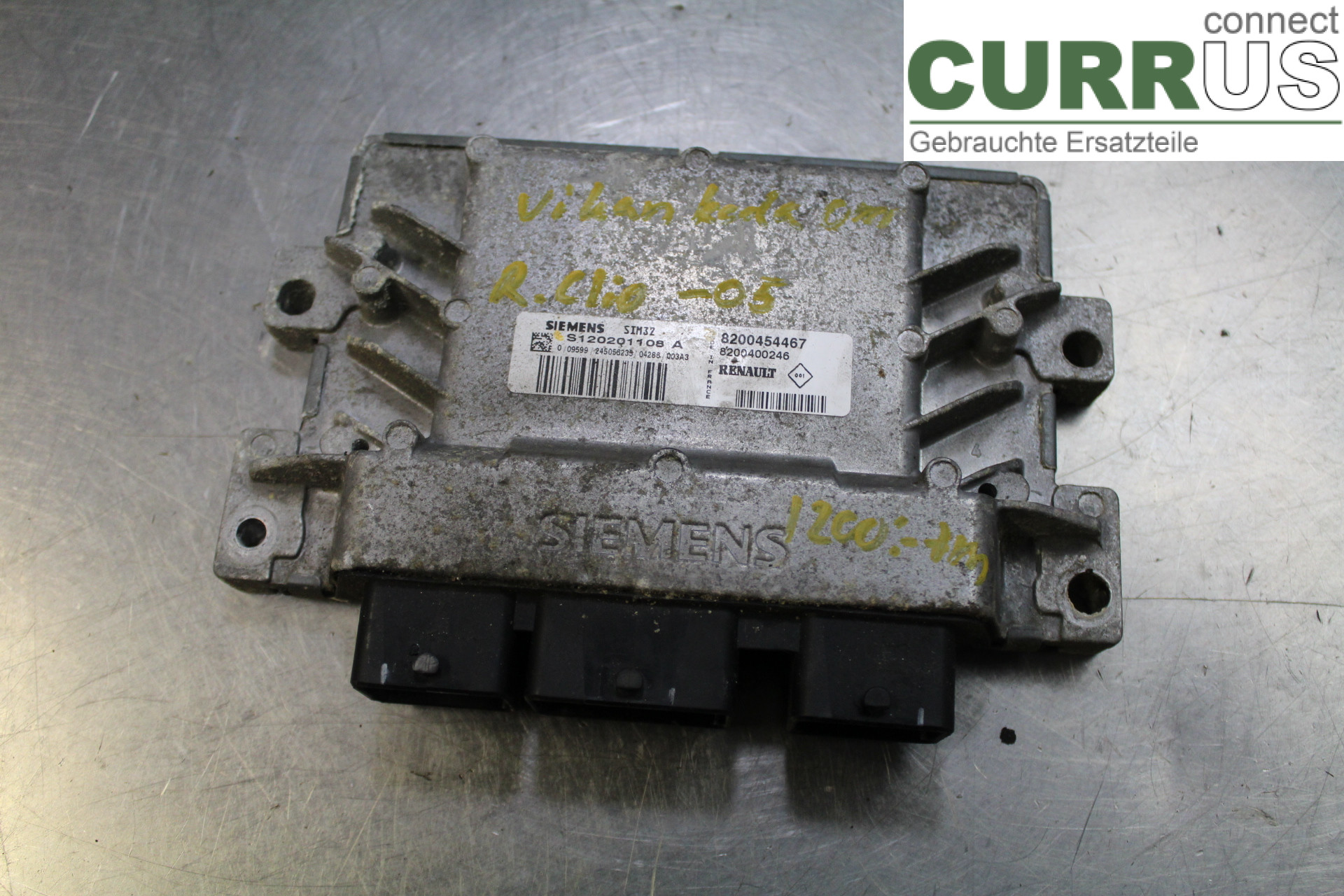 RENAULT CLIO II 01-08 Engine Control Unit (ECU) 8200454467