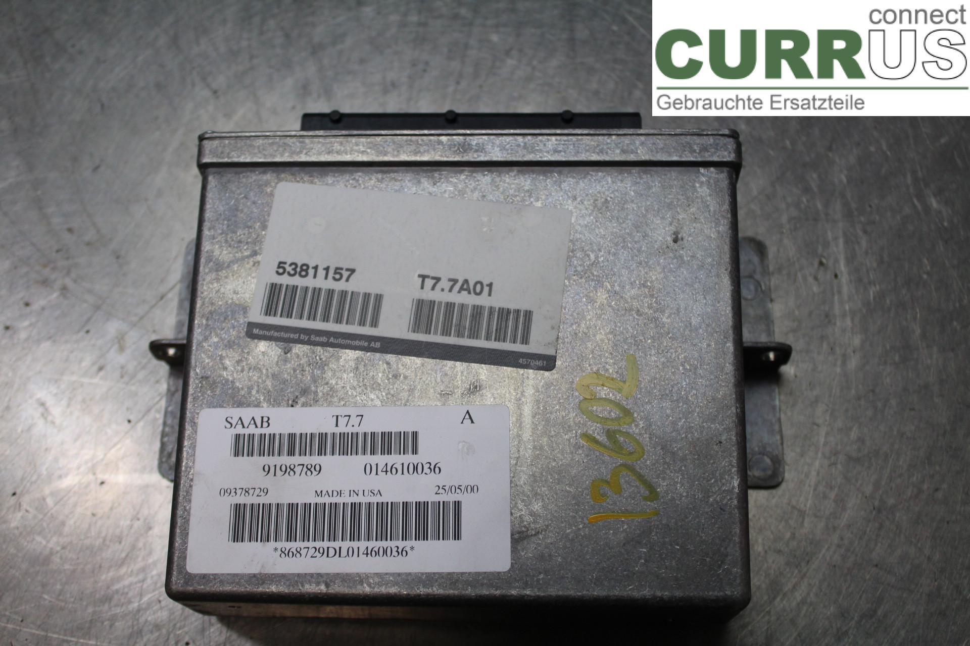 SAAB 9-5         -05  Engine Control Unit (ECU) 9198789 2,3T/B235E