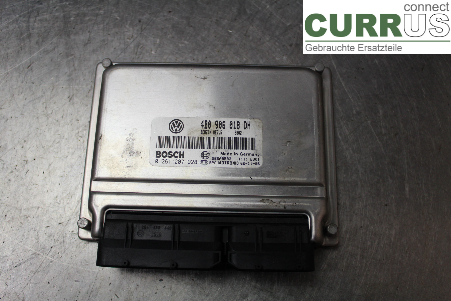 VW PASSAT      01-05 Unité de contrôle moteur (ECU) 4B0906018DH 1,8T/AWT