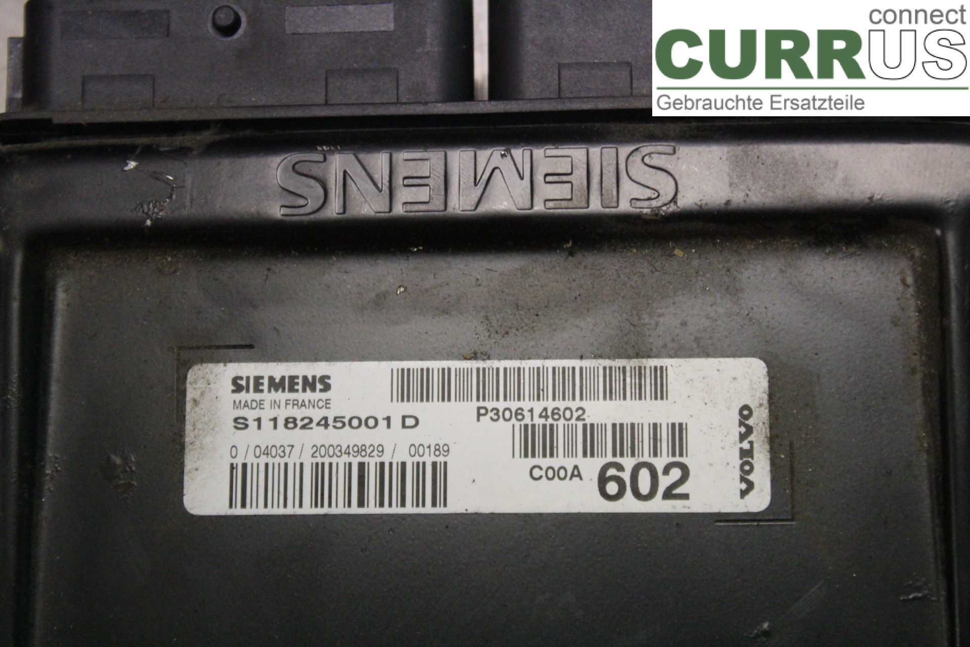 VOLVO S40/V40    96-04 Engine Control Unit (ECU) P30614602 1,6i/B4164S2