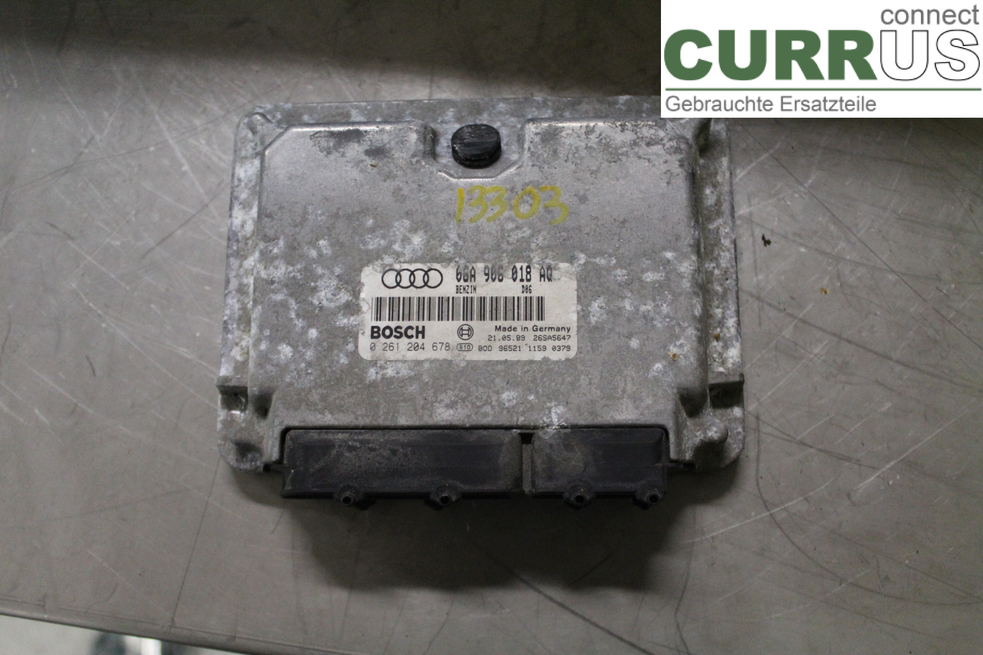 AUDI A3/S3 96-03 Engine Control Unit (ECU) 06A906018AQ 1,8T/AGU
