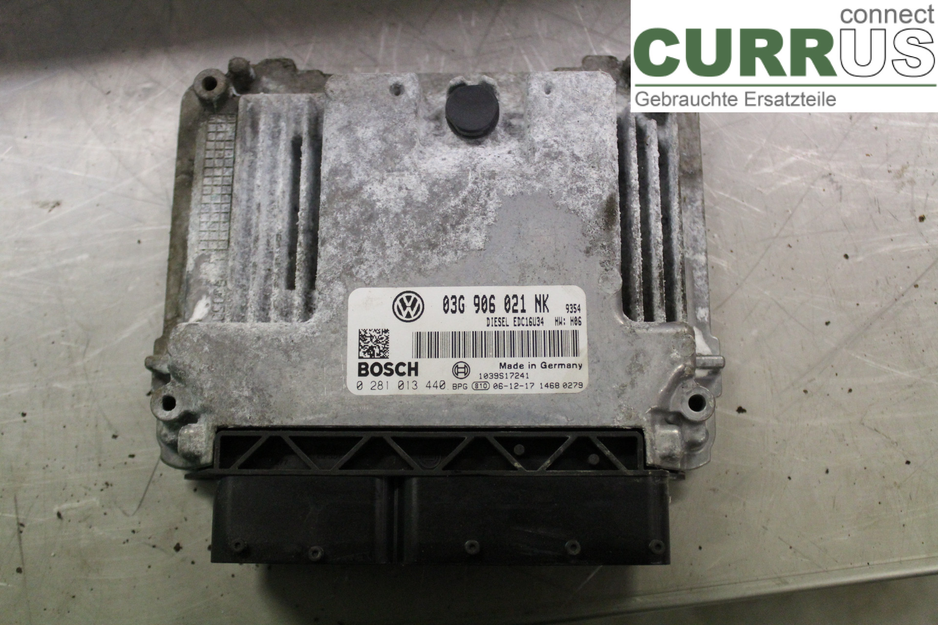 VW PASSAT      05-10 Motorsteuergerät (ECU) 03G906021NK 2,0TDi/BMP