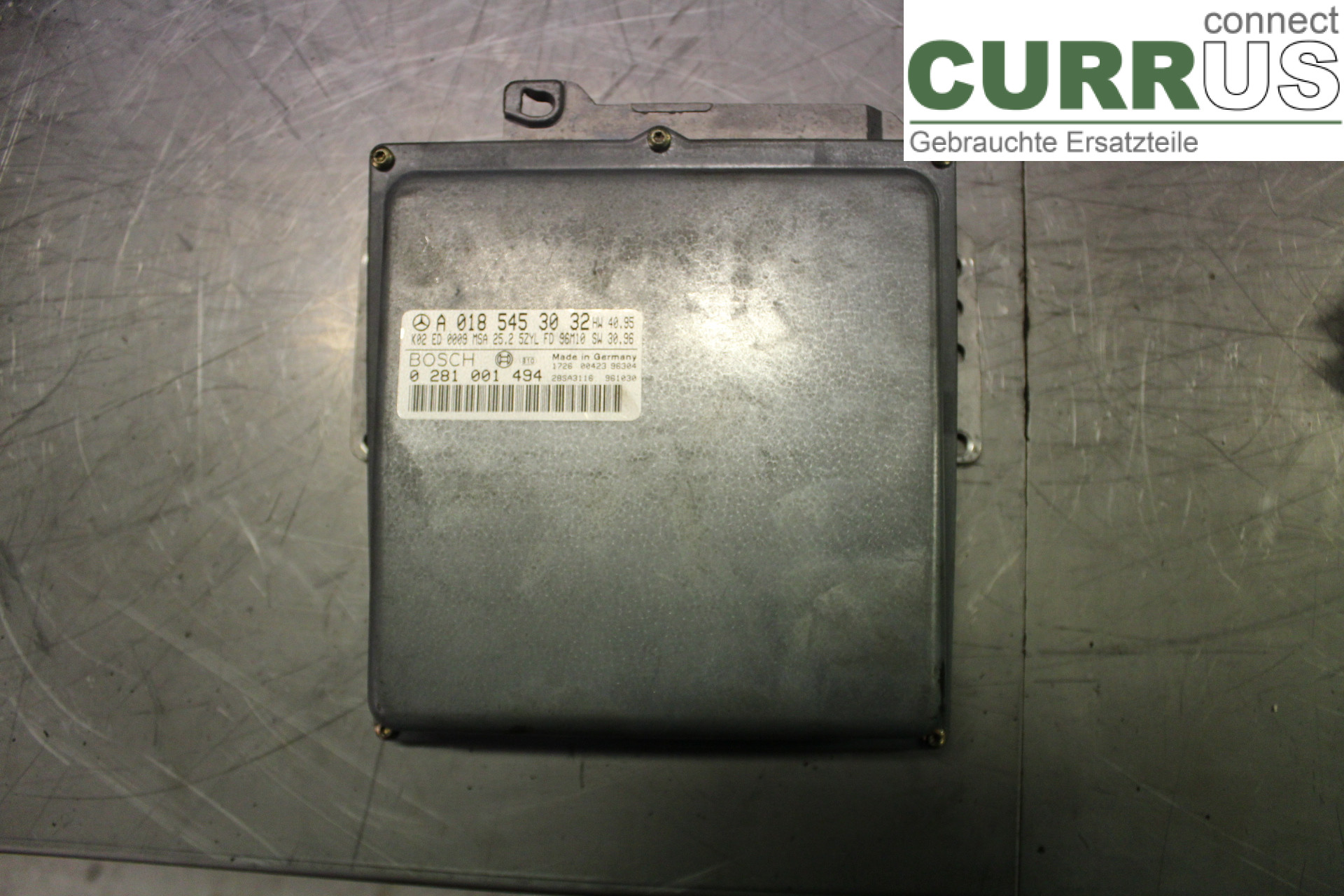 MB E-KLASS (W210) 96-03 Motorsteuergerät (ECU) A0185453032 2,9TD/OM602982