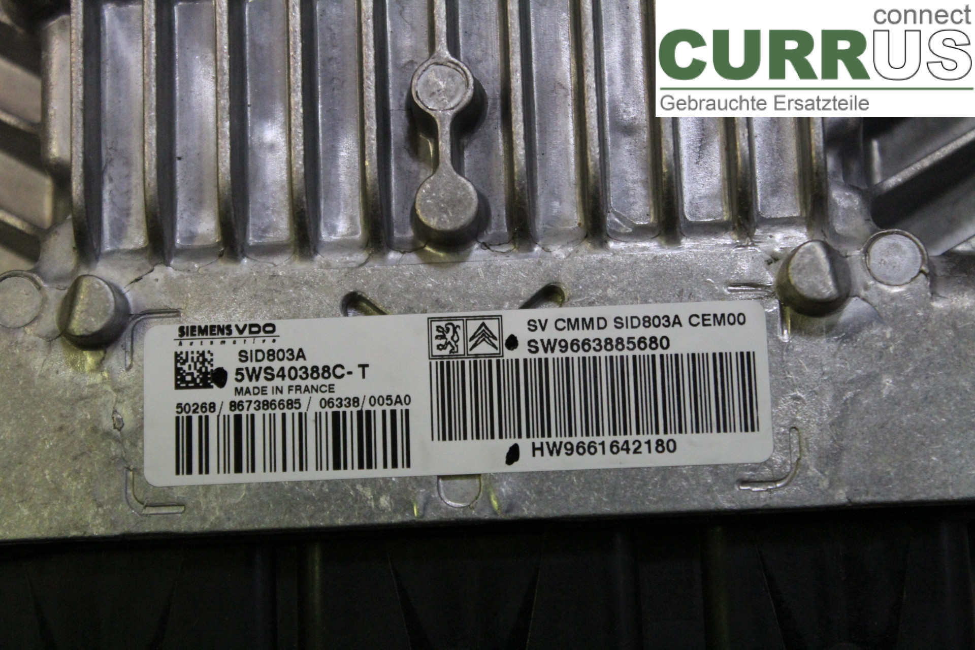 CITROEN C5 05-08 Motorsteuergerät (ECU) 9661642180