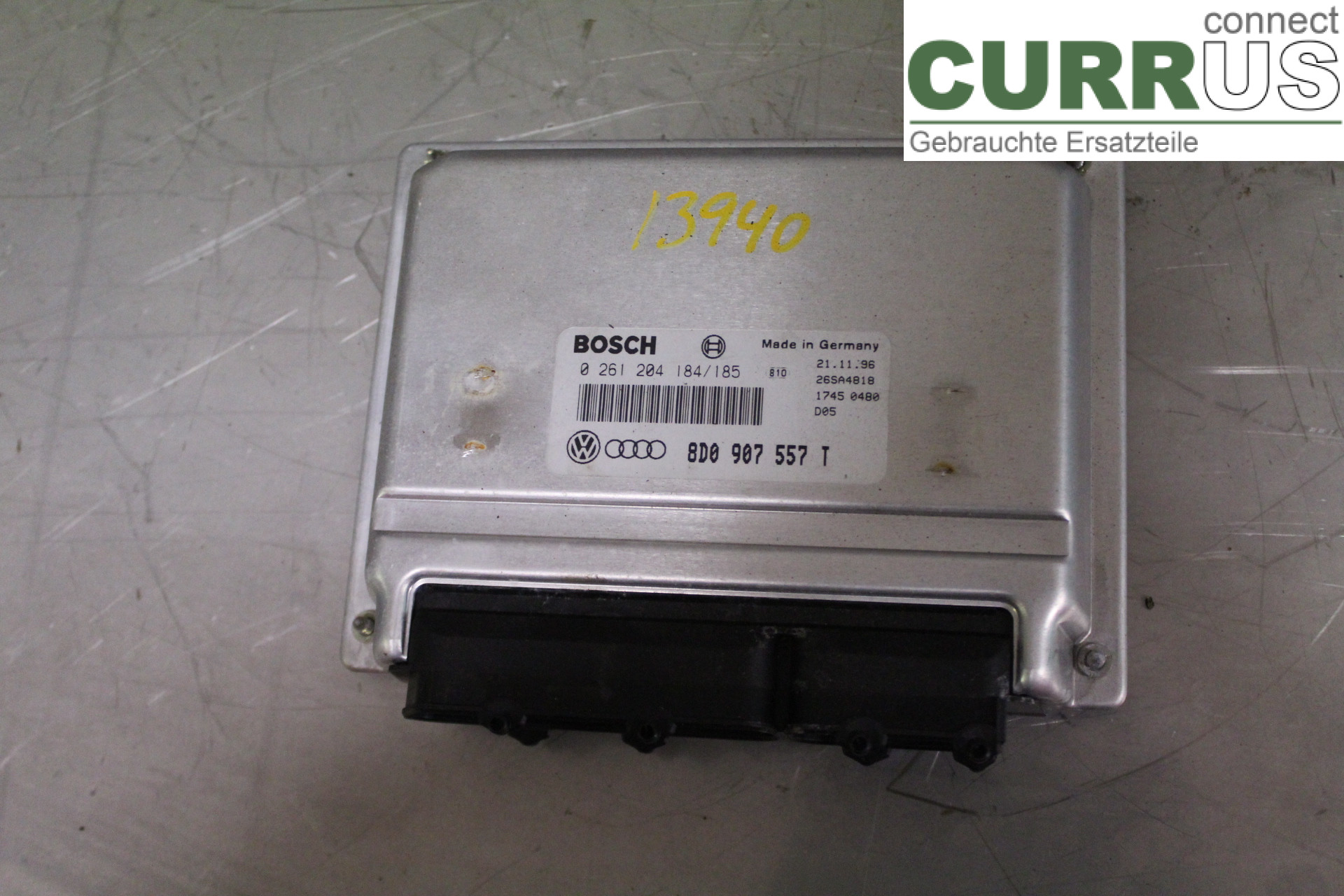 AUDI A4/S4     94-99 Motorstyrningsenhet (ECU) 8D0907557T 1,8T/AEB