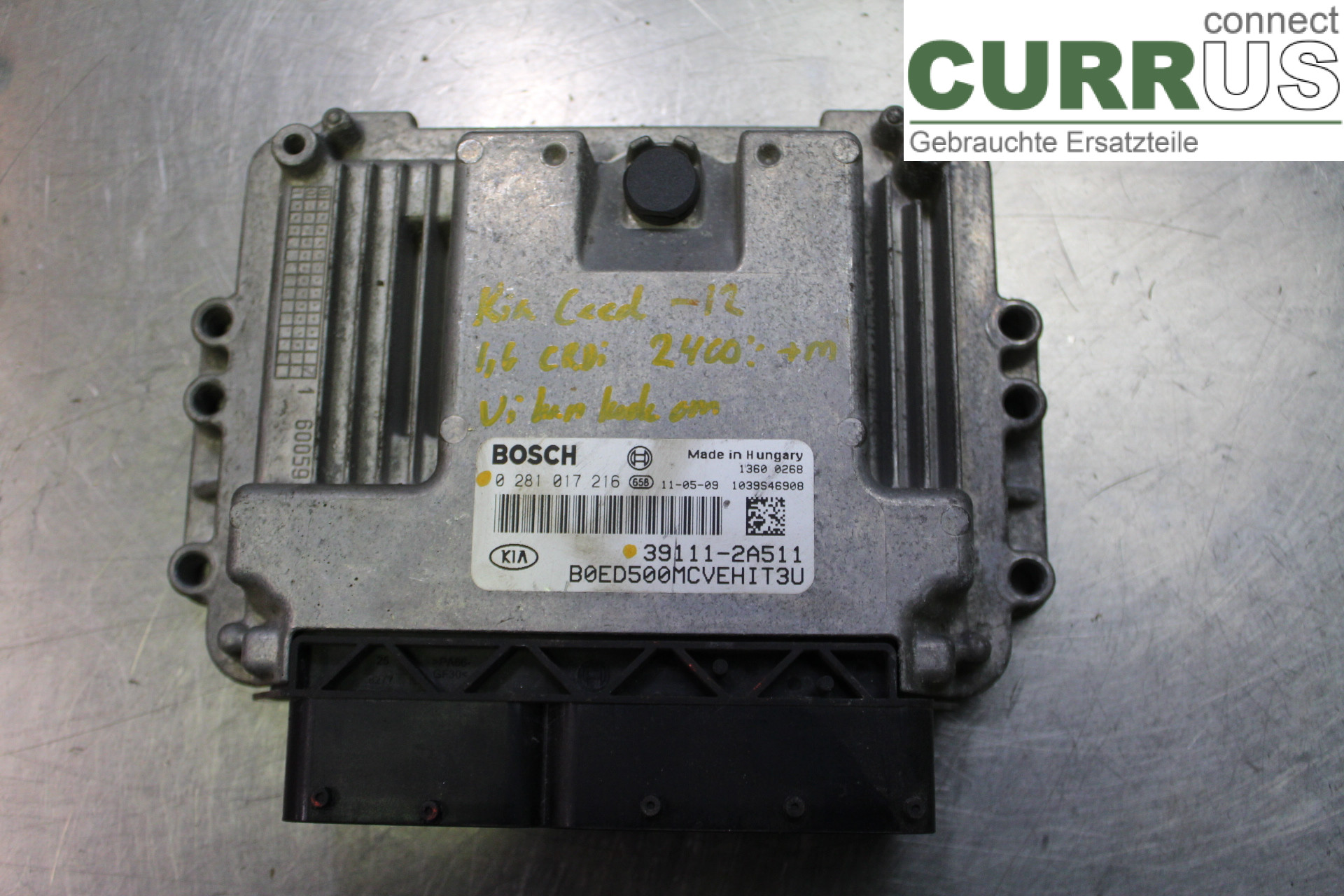 KIA CEE´D   06-12 Unité de contrôle moteur (ECU) 391112A511 