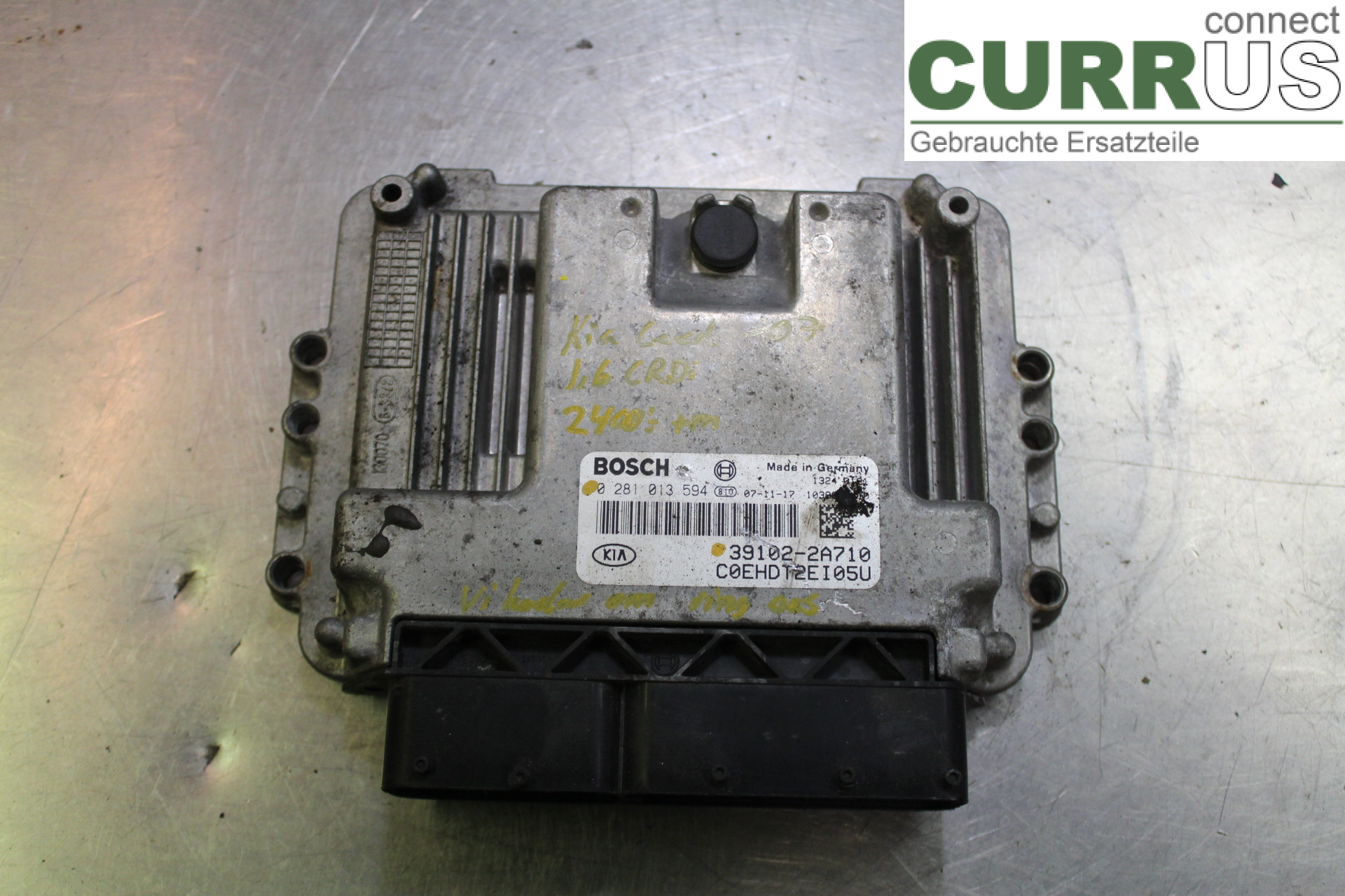 KIA CEE´D   06-12 Engine Control Unit (ECU) 391022A710 