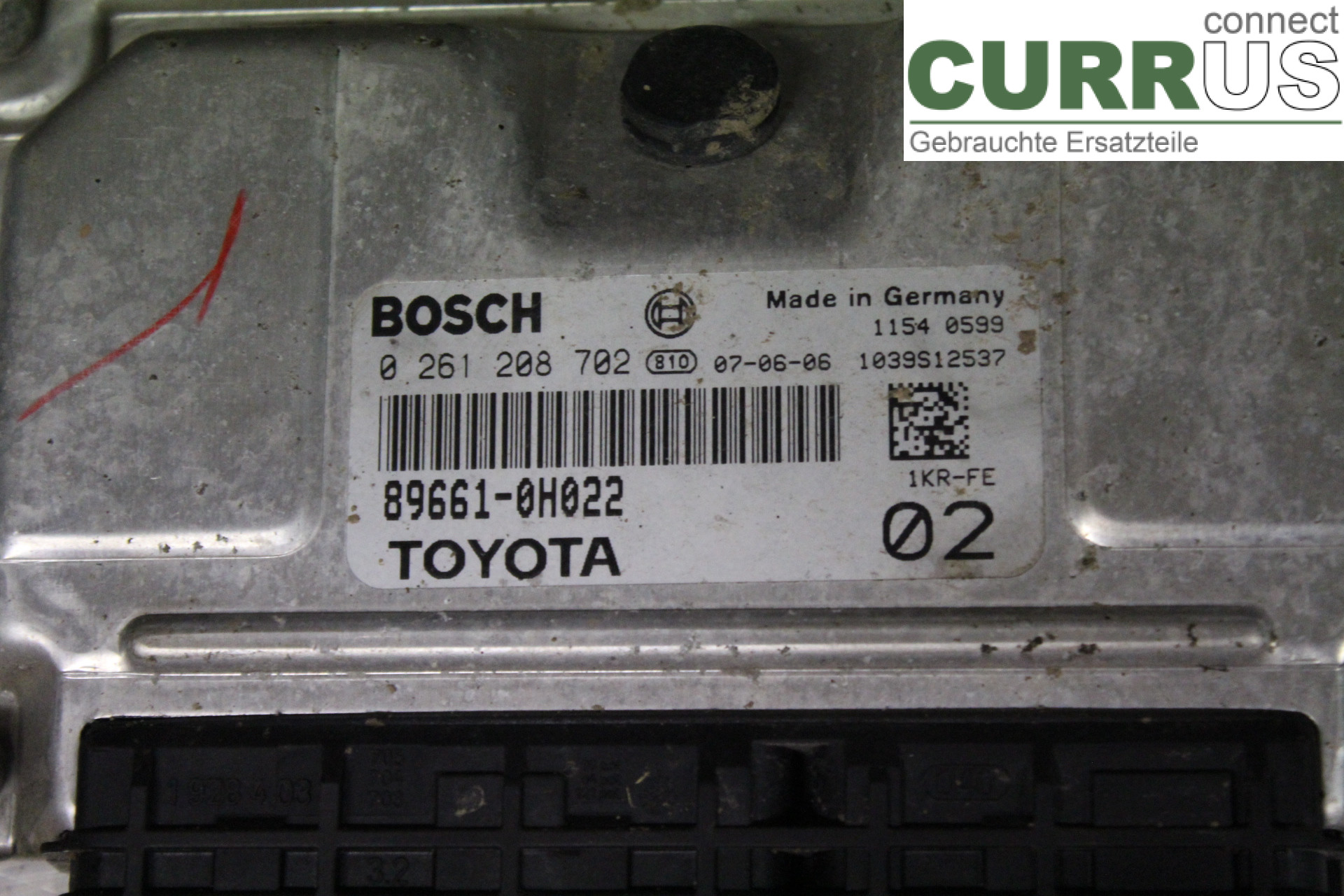 PEUGEOT 107 Motorens styreenhed (ECU) 896610H022 1,0i/CFA