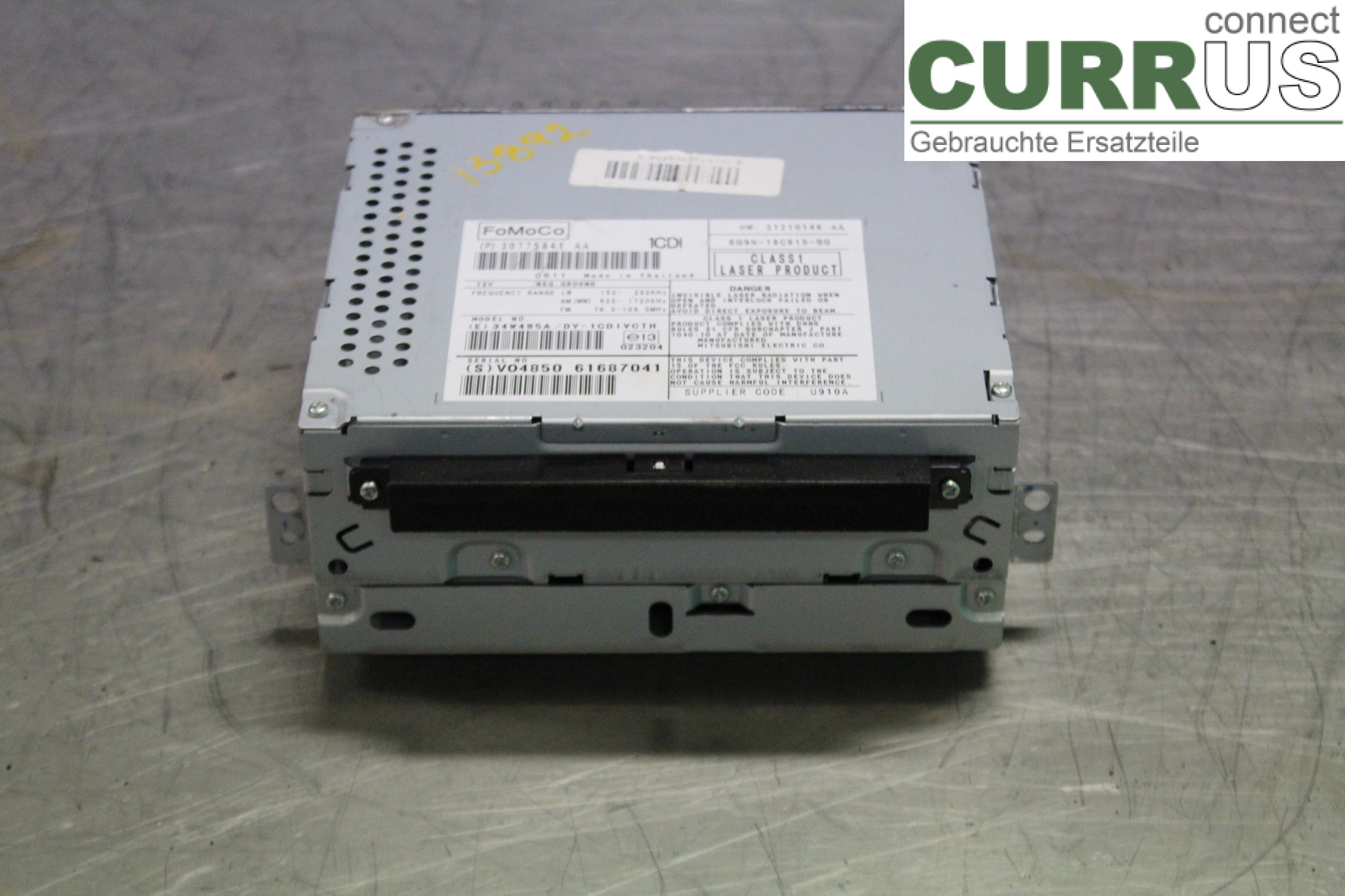 VOLVO S80      07- 13 Radio CD / panneau multimédia 30775841AA 2,4D/D5244T4
