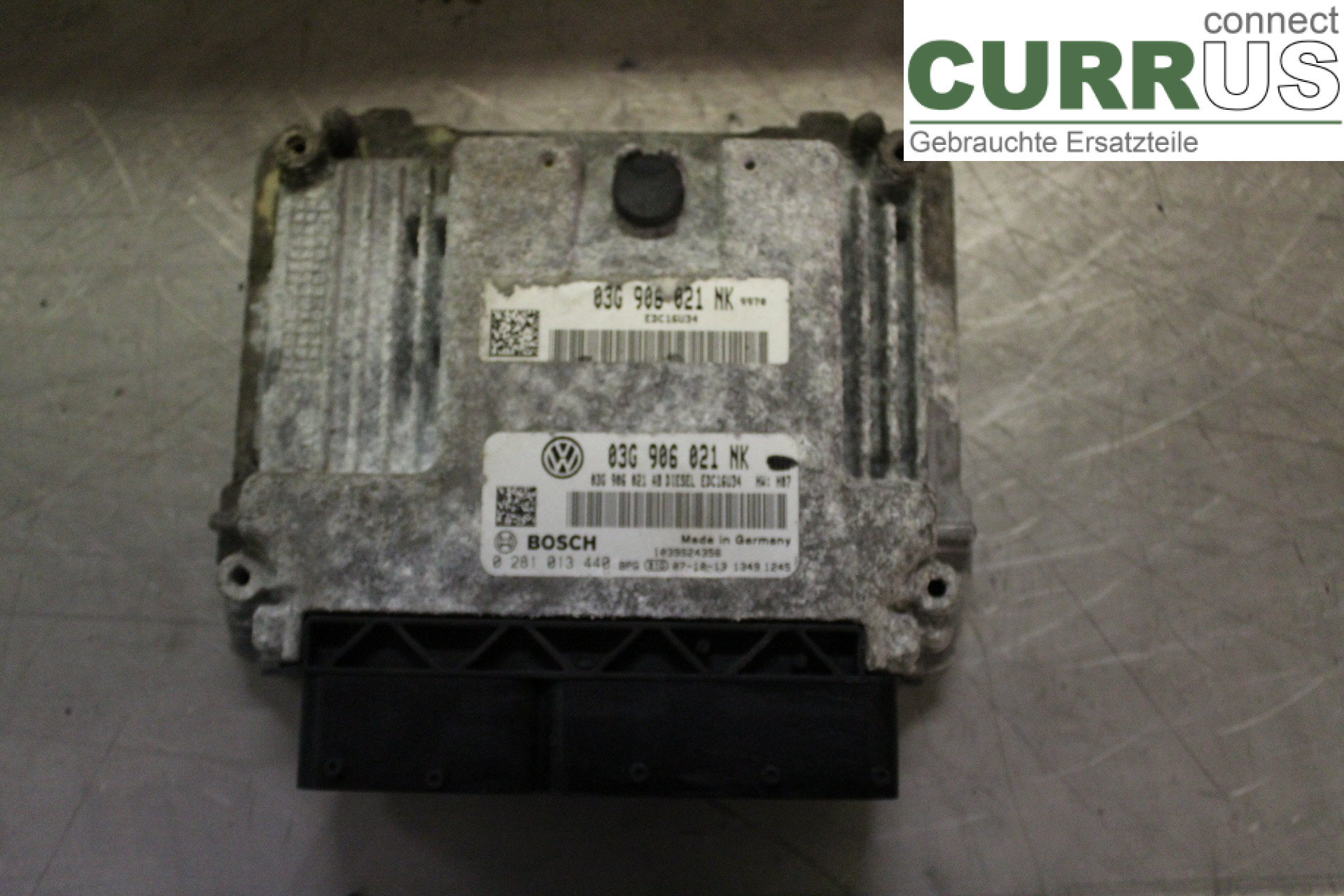 VW PASSAT      05-10 Motorsteuergerät (ECU) 03G906021NK 2,0TDi/BMP