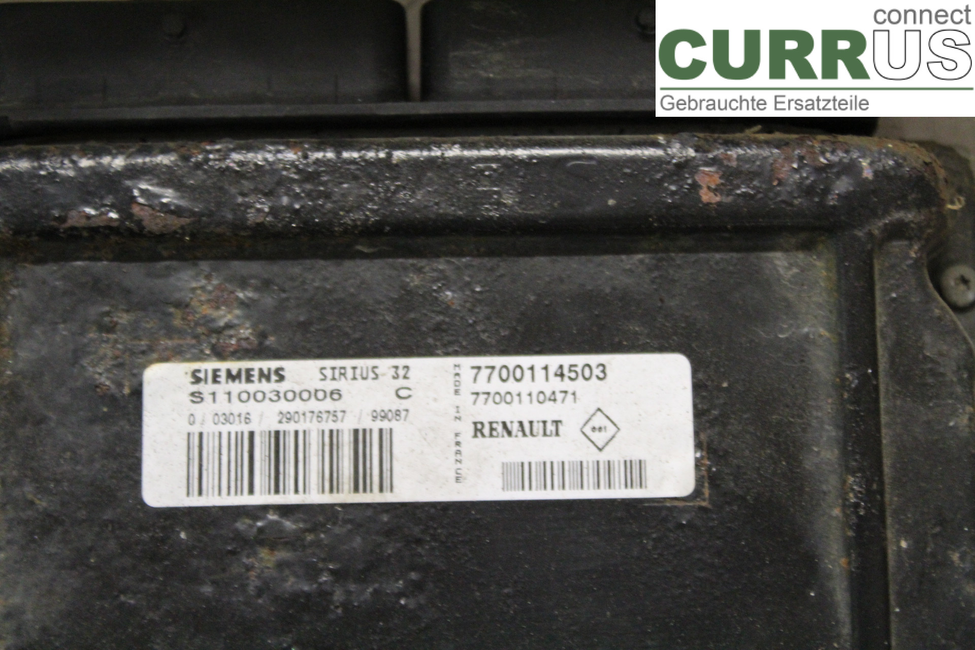 RENAULT MÉGANE I  99-03 Engine Control Unit (ECU) 7700114503 1,6i/K4M700