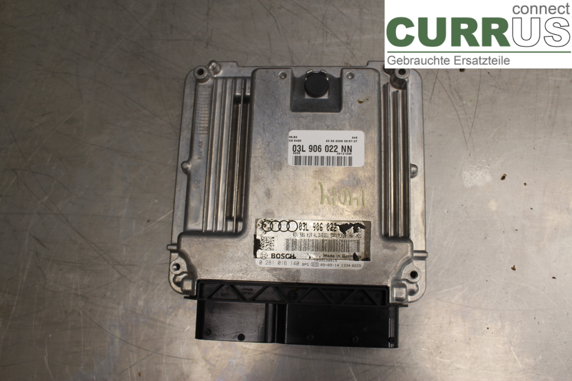 AUDI A4/S4 08-11 Engine Control Unit (ECU) 03L906022? 2,0TDi/CAGA