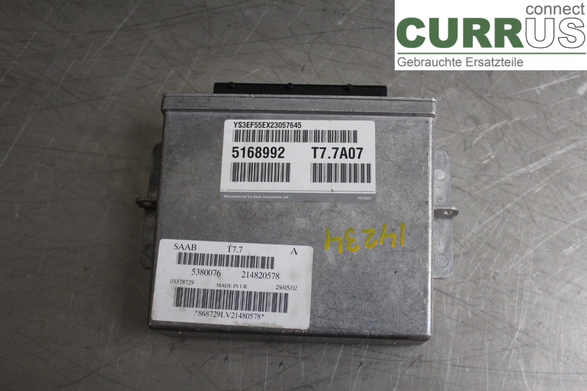 SAAB 9-5         -05  Engine Control Unit (ECU) 5168992 2,3T/B235E