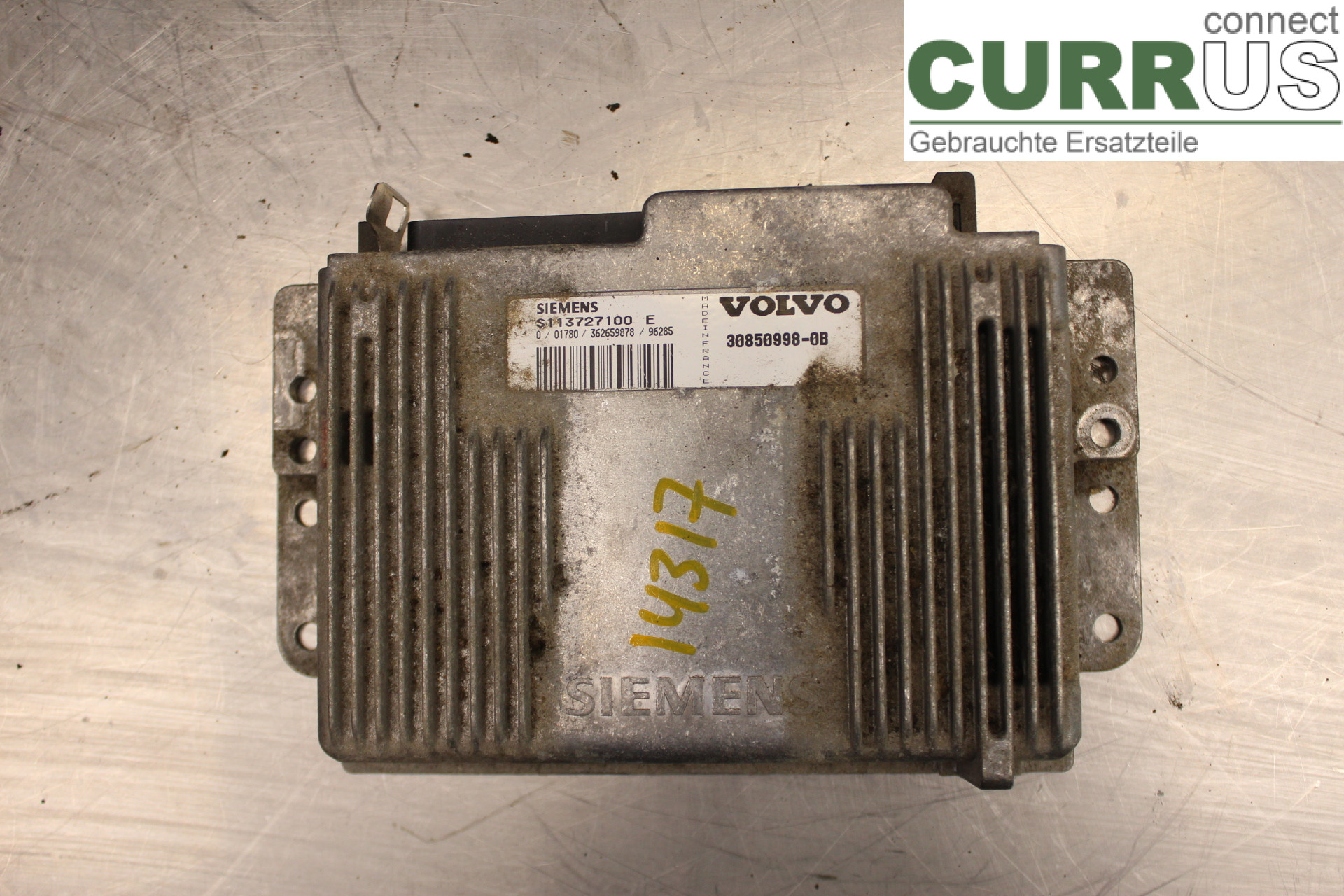 VOLVO S40/V40    96-04 Engine Control Unit (ECU) 308509980B 1,8i/B4184S