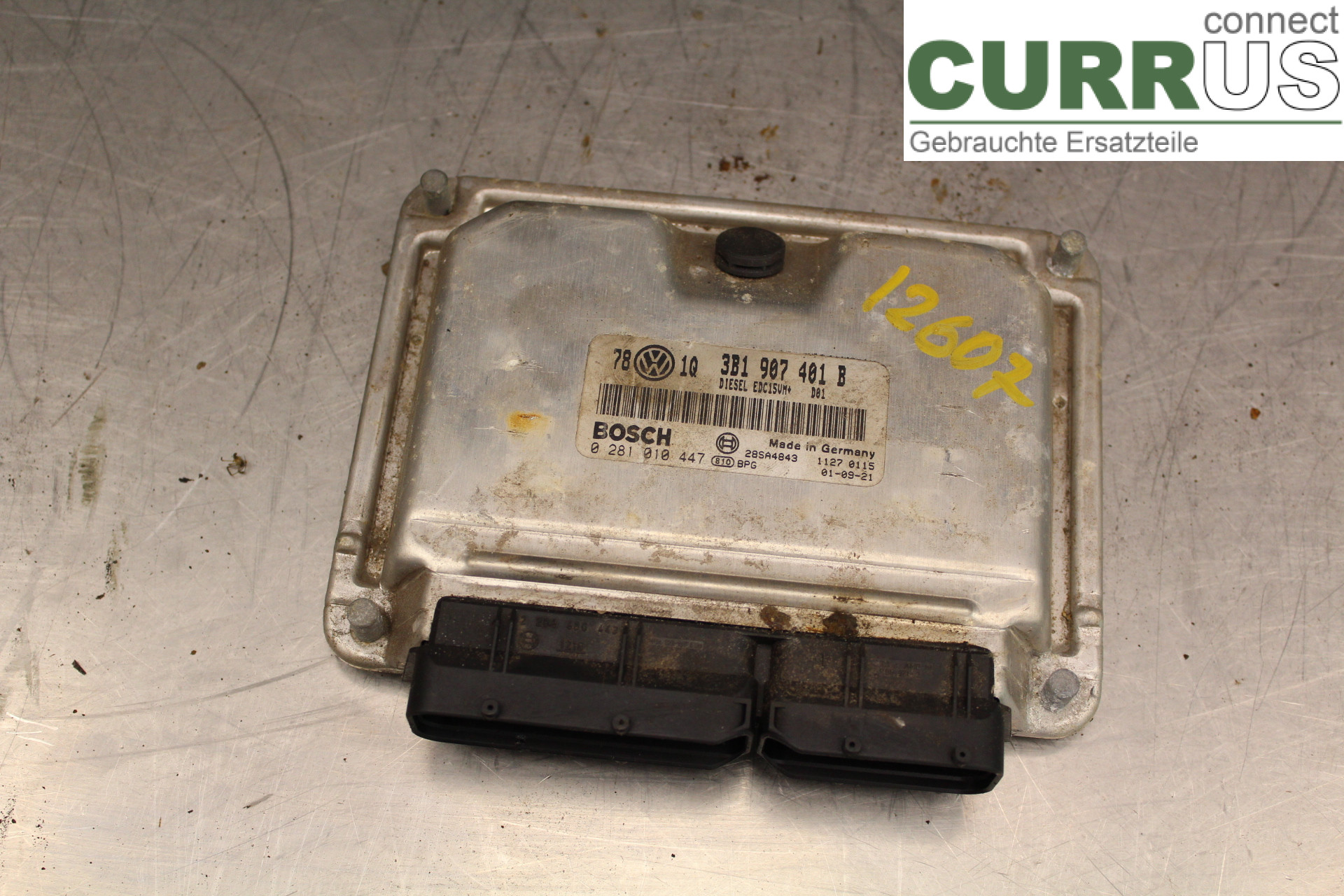VW PASSAT      01-05 Unité de contrôle moteur (ECU) 3B1907401B 2,5TDI/AKN