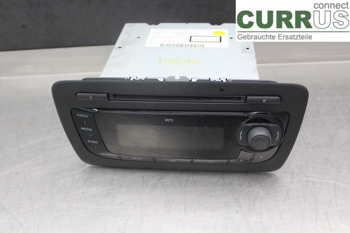 SEAT IBIZA IV   08-16 Radio CD / Multimedia panel 6J0035153B 1,4i/BXW