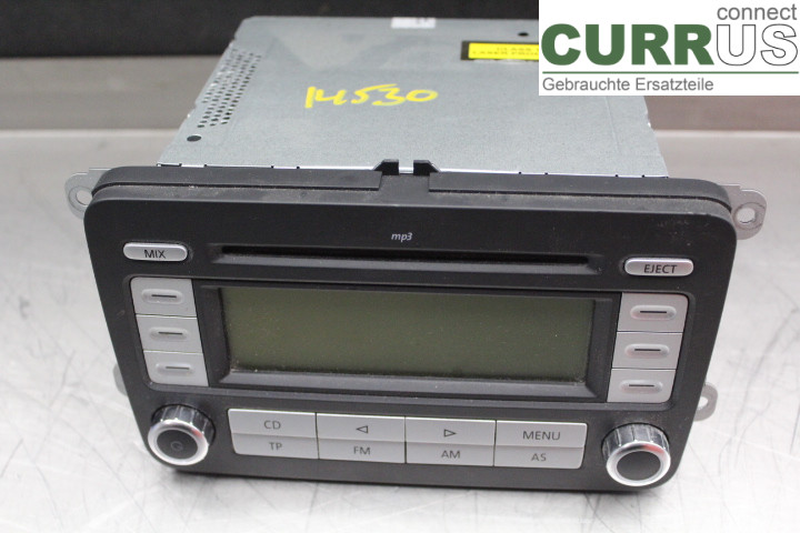 VW GOLF V      04-09 Radio CD / Multimedia panel 1K0035186AD 1,9TDi/BLS