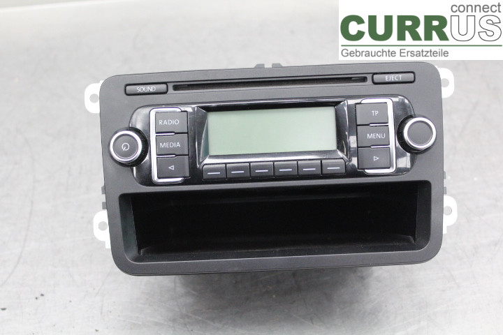 VW GOLF VI     09-13 Radio CD / Multimedia panel 1K0035156B 1,6TDi/CAYC