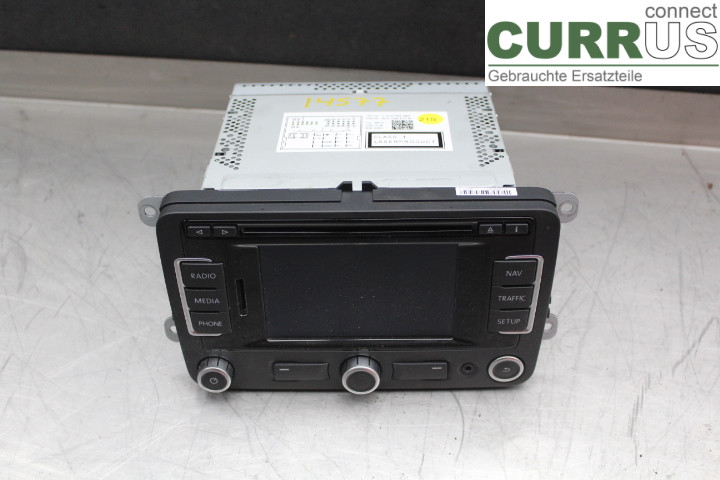 VW GOLF VI     09-13 Radio CD / Multimedia panel 3C0035270B 1,6TDi/CAYC