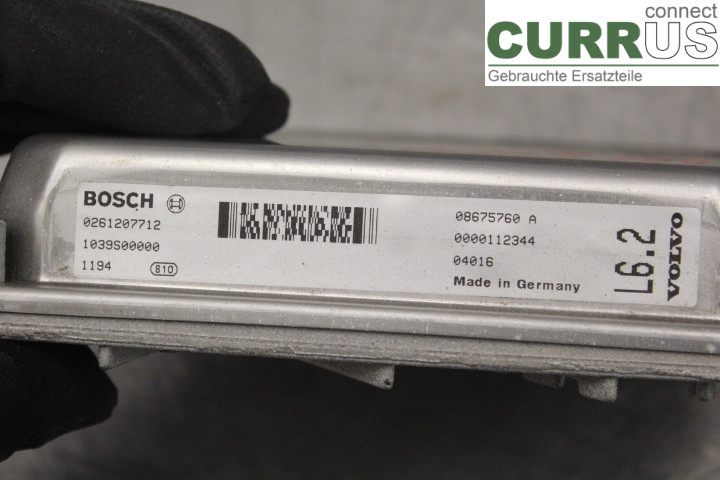 VOLVO V70      00-04 Engine Control Unit (ECU) 0261207712 2,5T/B5254T2