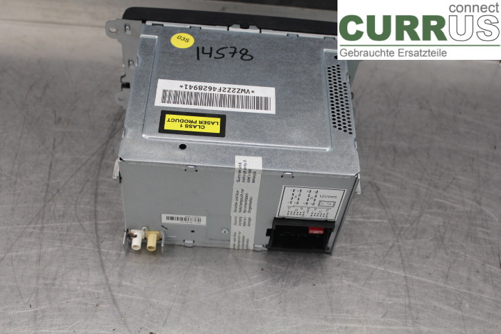 VW PASSAT      05-10 Radio CD /Multimediapanel 1K0035186P 2,0TFSi/BWA