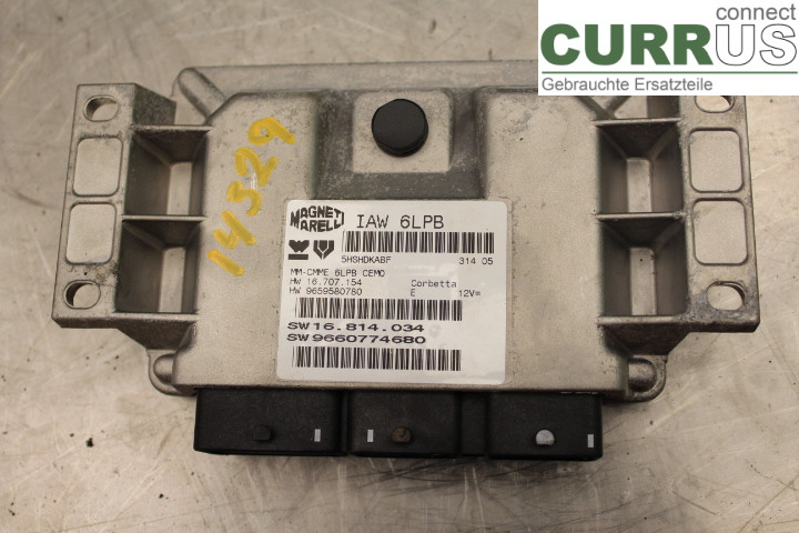 CITROEN C4 I   05-10 Motorstyrningsenhet (ECU) 9660774680 2,0i/RFJ