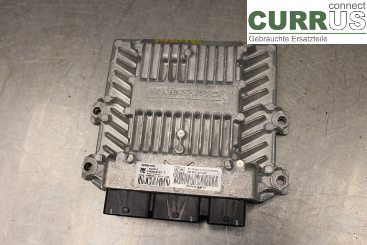 PEUGEOT 407 Engine Control Unit (ECU) 9663607080 2,0HDi/RHR