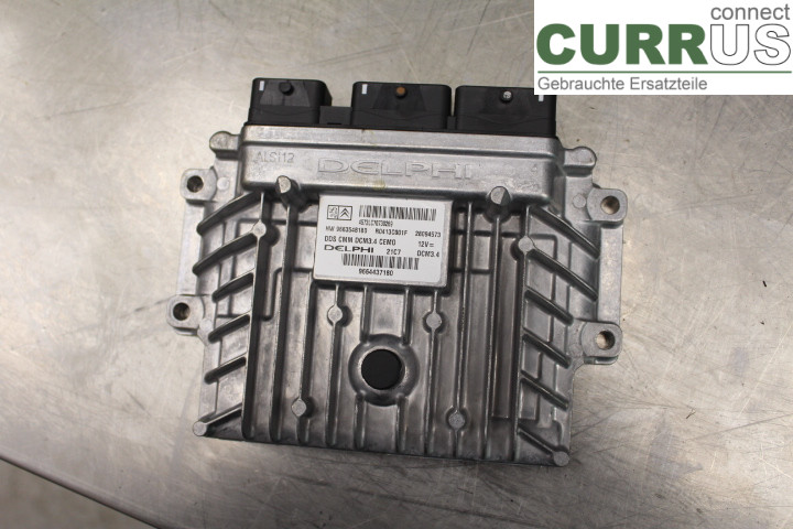 PEUGEOT 407 Engine Control Unit (ECU) 9664437180 2,0HDi/RHR