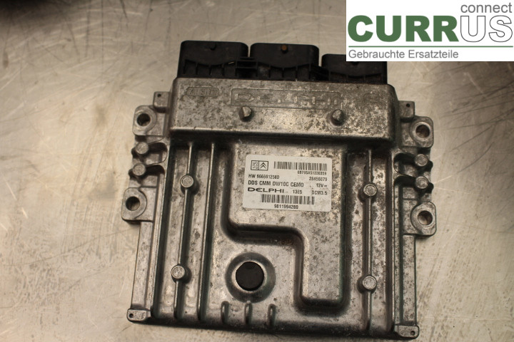 PEUGEOT EXPERT  15-16 Engine Control Unit (ECU) 9666912580 2,0HDi/AHZ