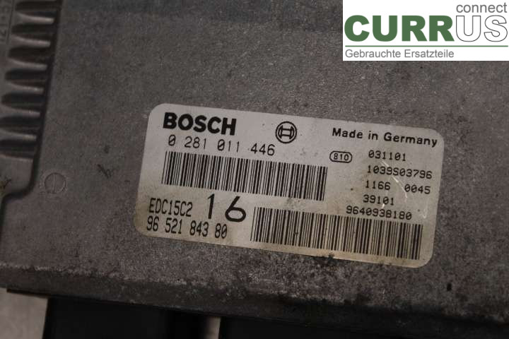 OPEL VECTRA  B  96-01 Engine Control Unit (ECU) 9652184380 1,8i/X18XE1